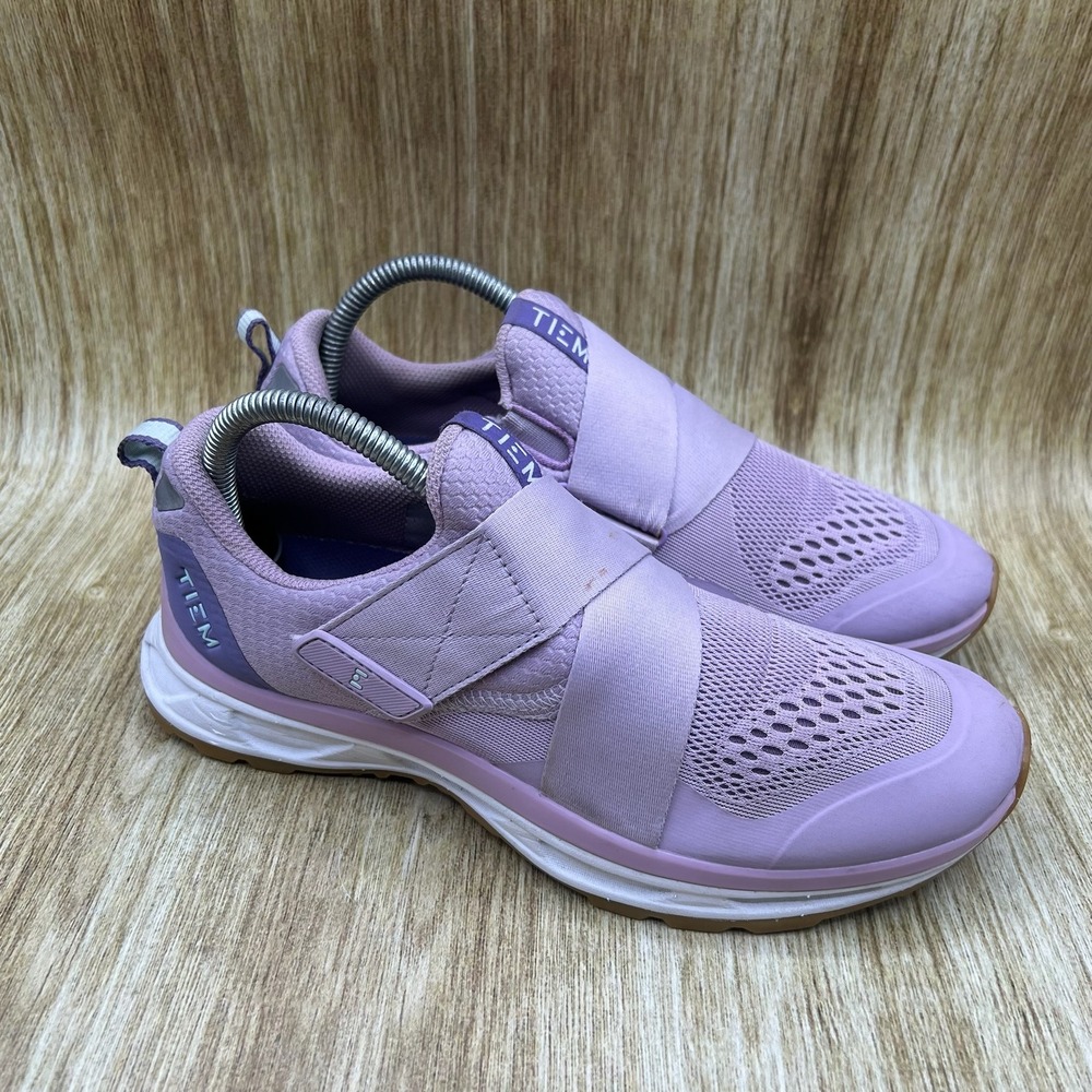 Tiem Slipstream Cycling Women's Size 8.5 Purple White Cleats Shoes Sneakers